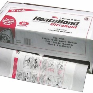 Thermoweb Heat 'n Bond White 17 x 75yd Ultra Iron-On Adhesiv 