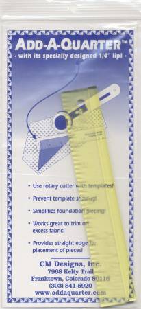 CM12 ADD-A-QUARTER 12 RULER - North Country Quilters & Sew 'n Vac, LLC
