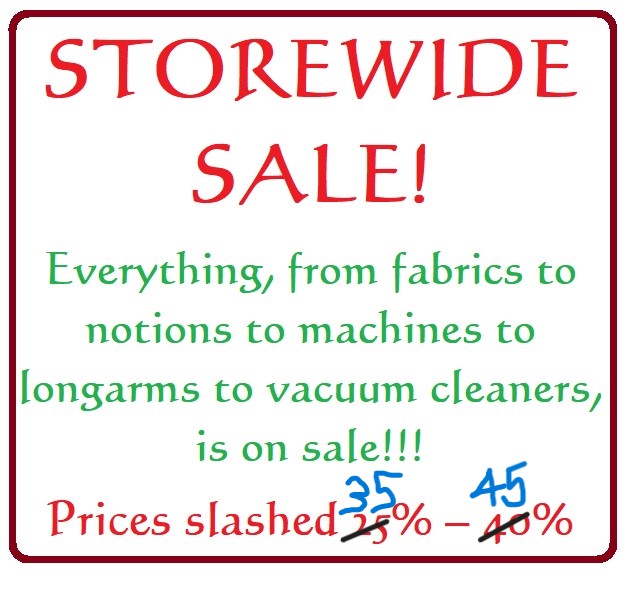 Storewide Sale